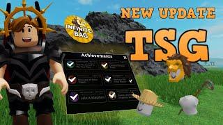 The new ACHIEVEMENTS UPDATE in the SURVIVAL GAME roblox!