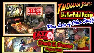 #1653 Stern INDIANA JONES Pinball Like NEW-Williams ROAD KINGS-Bally WHO DUNNIT? - TNT Amusements