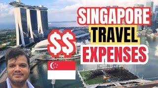 SINGAPORE TRAVEL EXPENSES (KHARCHE). Visa, Flight, Food, Hotels, Daily Budget. Urdu Hindi Vlog