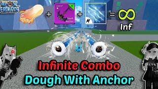 Infinite Dough Combo??? with Shark Anchor + E Claw | Blox Fruits Bounty Hunting 30M Pvp