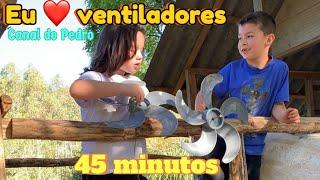 46 minutos! Compilado de vídeos do canal eu amo ventiladores