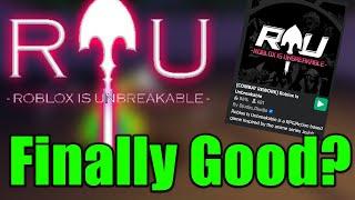 Roblox Is Unbreakable Is FINALLY Fun to Play?! (RIU Combat Rework)