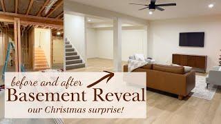 Our Christmas Surprise! BASEMENT REVEAL