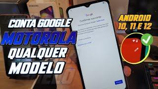 ●NOVO! MÉTODO DESBLOQUEIO CONTA GOOGLE MOTOROLA TODOS OS MODELOS ANDROID 10, 11 E 12 MOTO G REMOVER