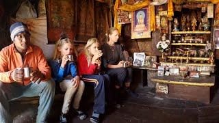 Praken Gompa above Manang. Annapurna Circuit day 5- acclimatize day
