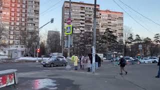 От метро до дома. Москва. Берингов проезд 4. СВАО район Свиблово.