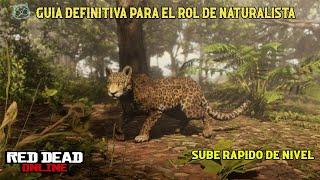 RED DEAD ONLINE GIUA DEFINITIVA PARA EL ROL DE NATAURALISTA, ¡SUBE RAPIDO DE NIVEL!.