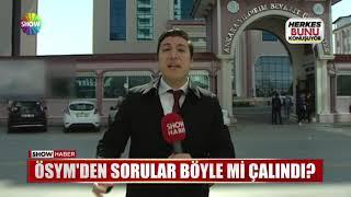 ÖSYM'den sorular böyle mi çalındı?