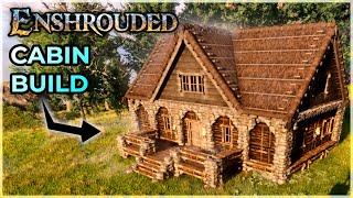 Enshrouded: How To Build A Cozy Starter Cabin! [Beginner's Guide]