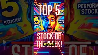 5 Stocks For Huge Gains This week! AI + Bitcoin = Profits! #stockmarket #stocks