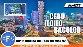 Top RICHEST CITIES in the Visayas LATEST UPDATE!