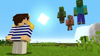 I Found Rare Floating Mobs in Survival Minecraft!