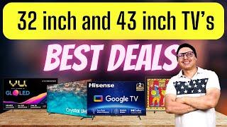 Amazon Great Indian Festival Sale 2023  Best 32 inch TV and Best 43 inch TV deals