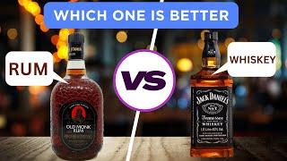 Whiskey vs Rum: Which is better I Difference I Health benefits I Taste I Rum and Whiskey Brands I