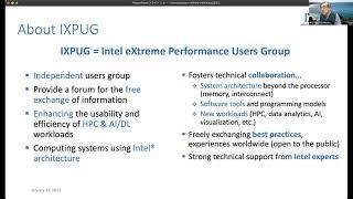 Opening Remarks: IXPUG Workshop at HPC Asia 2021