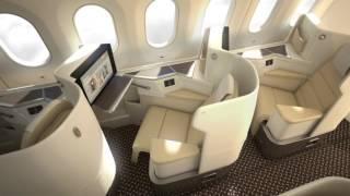 SAUDIA new Boeing 787-9 Dreamliner interior