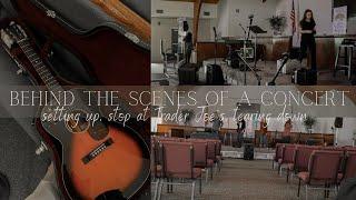 BEHIND THE SCENES OF A CONCERT | Channing Eleton Family concert