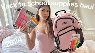 back to school supplies haul 2024