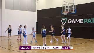 Visaginas Girls vs Pārdaugava/Kolibri | BBBL Girls U13