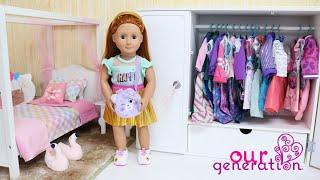 OUR GENERATION DOLL ROOM'S DECORATION | DECORANDO QUARTO DE BONECA OUR GENERATION