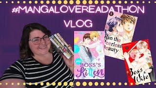 #MANGALOVEREADATHON VLOG | FEB 2021 | 25 VOLUMES OVER VALENTINE'S WEEKEND