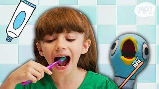 How Do You Brush Your Teeth? | The Pigeon Explains!