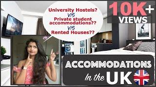 Accommodation for students in the UK | Hostels | Studios | Flats || International student vlog