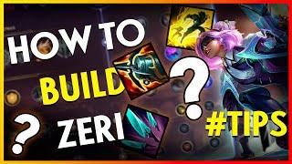 HOW TO BUILD ZERI ( runes, stuff... ) ! | ZERI TO CHALL #TIPS