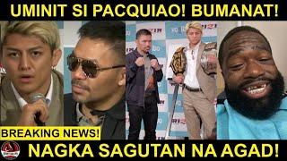 BREAKING: Pacquiao at Kalaban na hapon nagka SAGUTAN sa Press Con! | Broner TANGGAL ngipin