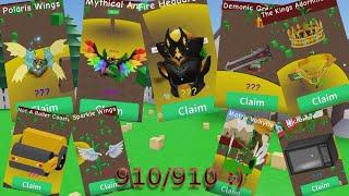 FULL HAT COLLECTION! MYTHIC HAT CHEST CLIPS, 910/910! ROBLOX (UNBOXING SIMULATOR)!!!