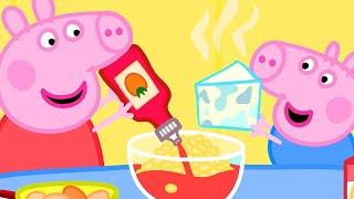 Peppa Pig Português Brasil  Cozinhando com a Peppa | Desenhos Animados