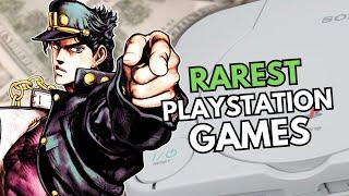 10 RAREST PS1 Games You Might Have In Your Collection