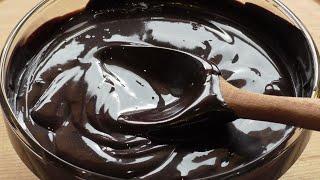 Chocolate Glaze Recipe for Cakes and Desserts  Maryana Recipe