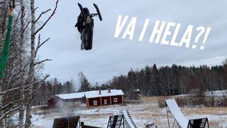 EMIL VILL GÖRA DOUBLE BACKFLIP MED SKOTERN!