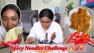 Spicy Noodles Challenge !! Extremely Spicy |Thelma Duku |