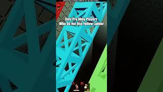 Only Pro Obby Players Who Do Not Use Yellow Ladder | Roblox DOORS #shorts robloxdoors #doors