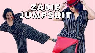 I finally made the Zadie Jumpsuit! // Pattern Review