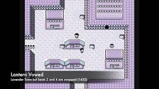 Latern Vowed - Lavender Town but Beats 2 and 4 are Swapped