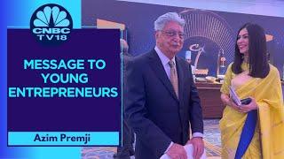 CNBC TV18 IBLA | Wipro Founder Azim Premji's Message To Young Entrepreneurs