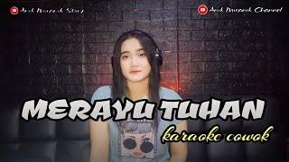 MERAYU TUHAN_ karaoke cowok duet dangdut koplo