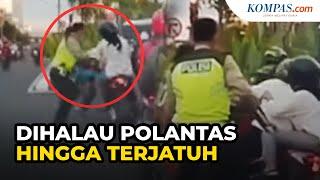 Video Viral Polantas Dorong Pengendara Motor, Polda Jateng Buka Suara