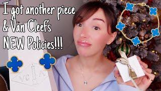 Van Cleef & Arpels Blue Agate Earrings Purchase? VCA Fine Jewelry Collection Vlogmas