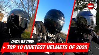 Top 10 Quietest Motorcycle Helmets of 2025 | Noise Tested on the Road