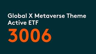 Global X Metaverse Theme Active ETF | Global X ETFs Hong Kong | 3006