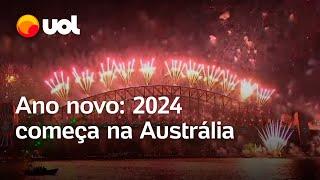 Virada do ano: Austrália comemora chegada de 2024; veja vídeo