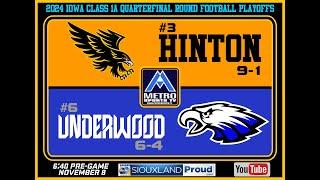 #3 Hinton vs #6 Underwood