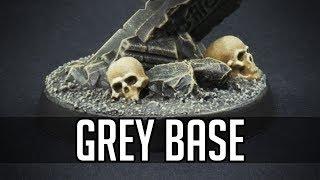 How to paint Grey bases - Harlequin Solitaire