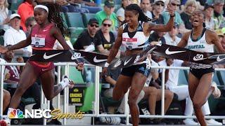 Melissa Jefferson clinches Worlds spot with 100m finals upset win | NBC Sports