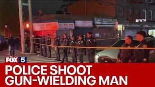 NYPD officers fatally shoot gun-wielding man