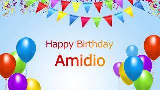 Happy Birthday Amidio